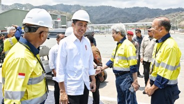 Resmikan Smelter Tembaga AMMN, Jokowi: RI Siap jadi Negara Industri