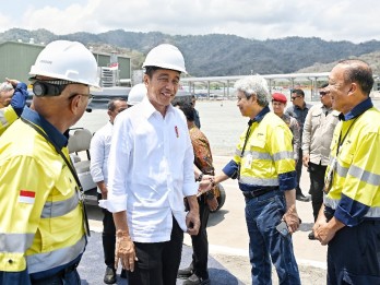 Resmikan Smelter Tembaga AMMN, Jokowi: RI Siap jadi Negara Industri