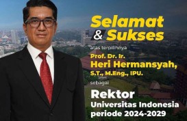 Rekam Jejak Heri Hermansyah, Jebolan S3 Jepang yang Jadi Rektor UI 2024-2029