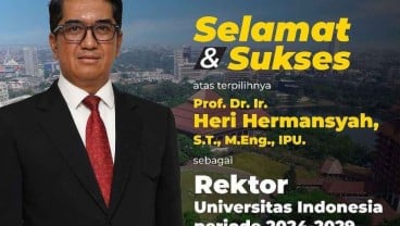 Rekam Jejak Heri Hermansyah, Jebolan S3 Jepang yang Jadi Rektor UI 2024-2029