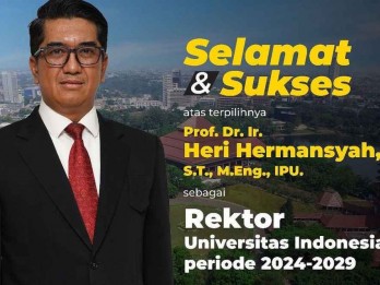 Rekam Jejak Heri Hermansyah, Jebolan S3 Jepang yang Jadi Rektor UI 2024-2029