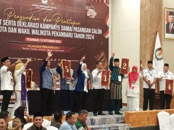 Hasil Penetapan KPU, Berikut Nomor Urut Paslon Wali Kota dan Wakil Wali Kota Pekanbaru 2024