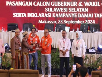 Pilgub Sulsel 2024, Danny-Azhar Nomor Urut 1, Sudirman-Fatma Nomor Urut 2