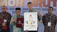 Pasangan Dadang Supriatna-Ali Syakieb Dapat Nomor Urut 2 di Pilkada Kabupaten Bandung