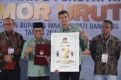 Pasangan Dadang Supriatna-Ali Syakieb Dapat Nomor Urut 2 di Pilkada Kabupaten Bandung