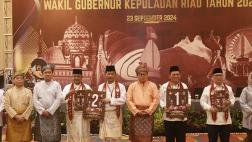 Pilgub Kepri 2024: Ansar-Nyanyang Nomor 1, Rudi-Rafiq Nomor 2