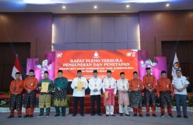 KPU Riau Tetapkan Nomor Urut Paslon Gubernur Riau 2024