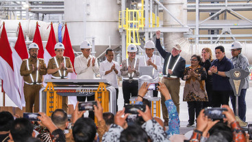 Peresmian Produksi Smelter PTFI di Gresik