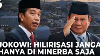 Jokowi Bilang Prabowo Siap Lanjutkan Hilirisasi di Sektor Pertanian hingga Kelautan 