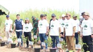 SPMT Grup Tambah Tanam 30.000 Bibit Mangrove, Perkuat Pesisir Kalteng