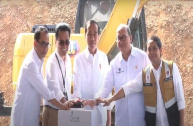 Jokowi Groundbreaking Hutan Kota Plataran di IKN, Rampung Tahun Depan