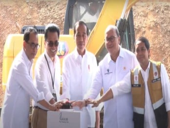 Jokowi Groundbreaking Hutan Kota Plataran di IKN, Rampung Tahun Depan