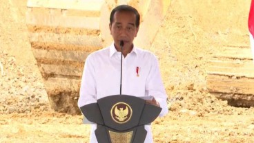 Groundbreaking Delonix di IKN, Jokowi: Kalau Mau Investasi Tahun ini, Tanahnya Murah