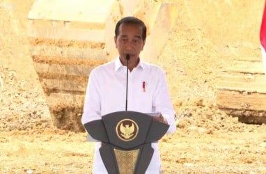 Groundbreaking Delonix di IKN, Jokowi: Kalau Mau Investasi Tahun ini, Tanahnya Murah