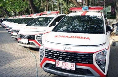 Makassar Jadikan 21 Hyundai Stargazer untuk Ambulans