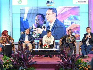 Keseruan Bisnis Indonesia Goes to Campus (BGTC) di Universitas Riau