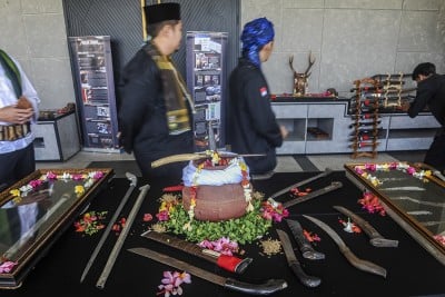 Pameran Golok Pusaka Banten