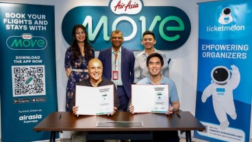 AirAsia Move Gandeng Ticketmelon, Bisa Pesan Tiket Konser