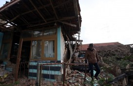 BNPB Perbaiki 109 Unit Rumah di Garut yang Rusak Terguncang Gempa