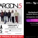 32.055 Tiket Maroon 5 Live in Jakarta Ludes Terjual di Livin' by Mandiri