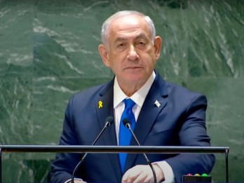 Isi Lengkap Pidato Netanyahu di PBB, Langsung Kena 