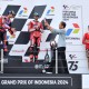 Momen Jokowi Serahkan Piala MotoGP Mandalika 2024 ke Jorge Martin