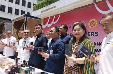 Satgas Sita Kosmetik Impor Ilegal Rp11,4 Miliar, Terbanyak dari China-Thailand