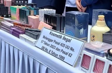 Bea Cukai Sudah 122 Kali Sita Kosmetik Impor Ilegal, Nilainya Rp2,72 Miliar