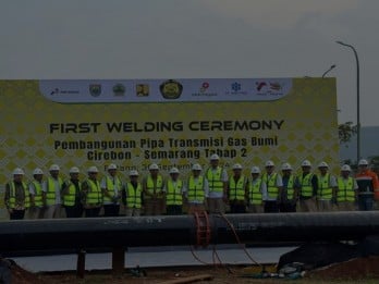 Pipa Gas Cisem II Resmi Dibangun, Bahlil Minta Harga Gas Murah