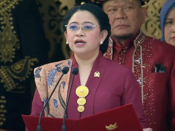 Puan Bacakan Ikrar saat Upacara Hari Kesaktian Pancasila 1 Oktober 2024