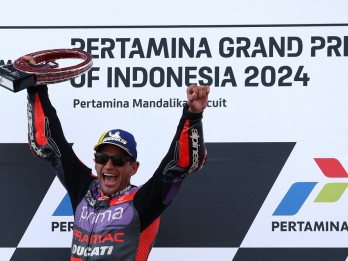 Menangi MotoGP Indonesia 2024, Jorge Martin Ungkap Trauma di Sirkuit Mandalika