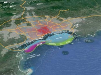 PUPR Targetkan Proyek Tanggul Pantai Jakarta Rampung 2025