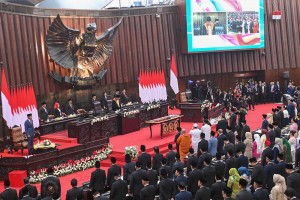 Pelantikan dan Pengambilan Sumpah Jabatan Anggota DPR dan DPD Masa Bakti 2024-2029