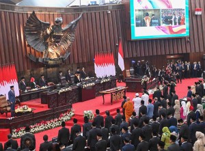 Pelantikan dan Pengambilan Sumpah Jabatan Anggota DPR dan DPD Masa Bakti 2024-2029