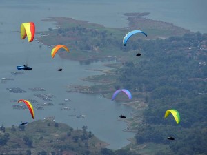 Kejuaraan Intenasional Paralayang di Sumedang Jawa Barat