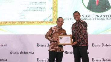 TOP BUMN Awards 2024: Dirkeu Bank Mandiri Sigit Prastowo Raih The Most Admired CFO