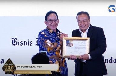 Bukit Asam (PTBA) Raih TOP BUMN Awards 2024 Sektor Non-Keuangan