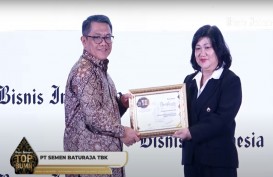 Semen Baturaja (SMBR) Raih Penghargaan Outstanding Achievement Top BUMN Awards 2024