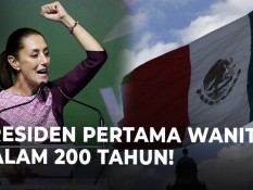 Claudia Sheinbaum, Presiden Wanita Pertama Meksiko Resmi Dilantik