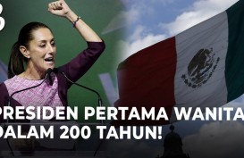 Claudia Sheinbaum, Presiden Wanita Pertama Meksiko Resmi Dilantik