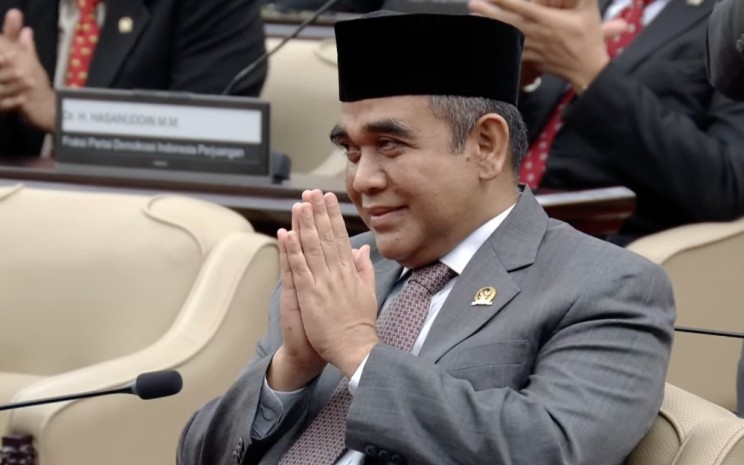 Ketua MPR RI 2024/2029 sekaligus Sekjen Partai Gerindra Ahmad Muzani. Dok TV Parlemen