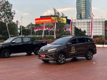 Kondisi Penggeladahan Kejagung di Kantor KLHK Terkait Dugaan Korupsi Kelapa Sawit