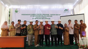 Mahkota Group (MGRO) Produksi Pupuk Organik Pertama dari Jankos Sawit