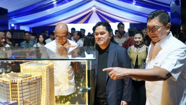 Bank Mandiri Groundbreaking Gedung Mandiri Financial Center di PIK 2