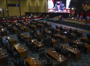 Rapat Paripurna Penetapan Pimpinan DPRD Provinsi DKI Jakarta