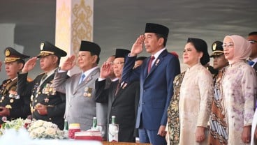 Puja-Puji Jokowi ke Prabowo di HUT Ke-79 TNI: Keamanan RI Makin Terjamin