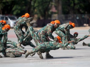 Keseruan Perayaan HUT TNI di Makassar