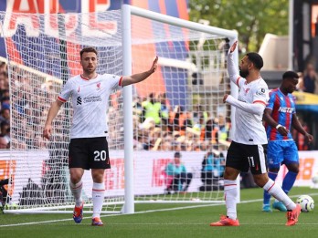 Hasil Crystal Palace vs Liverpool: The Reds Pertahankan Puncak Klasemen