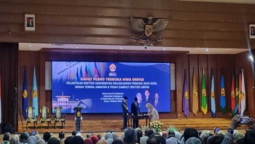 Arief S Kartasasmita Resmi Jabat Rektor Unpad 2024-2029