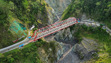 Rekor MURI Jembatan Pratt Truss Terpanjang di Indonesia